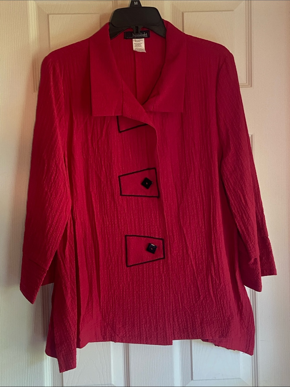 Women’s Vibrant Red Button-Front Tunic by Woolrich